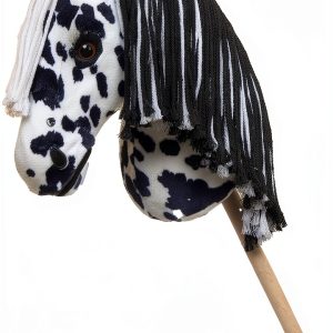 Black Appaloosa Hobby Horse LeMieux Kids Stick-0