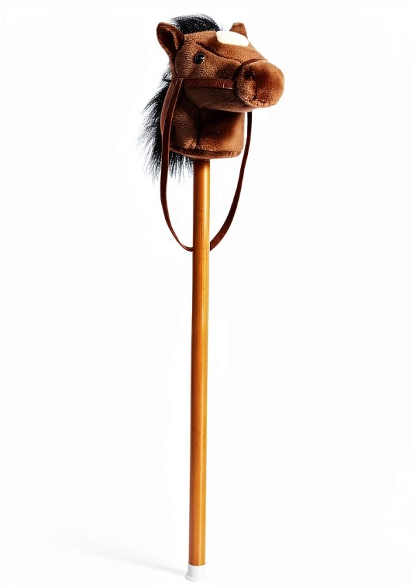 Aurora Wooden Stick Horse Toy for Kids-0