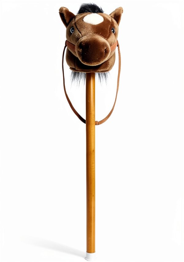 Aurora Wooden Stick Horse Toy for Kids-1